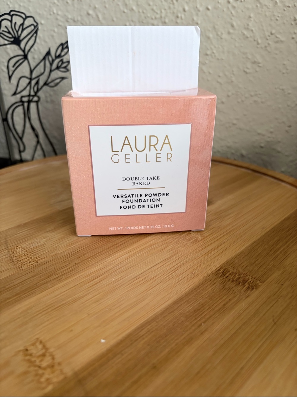 Laura Geller Peachy Pink Compact Box